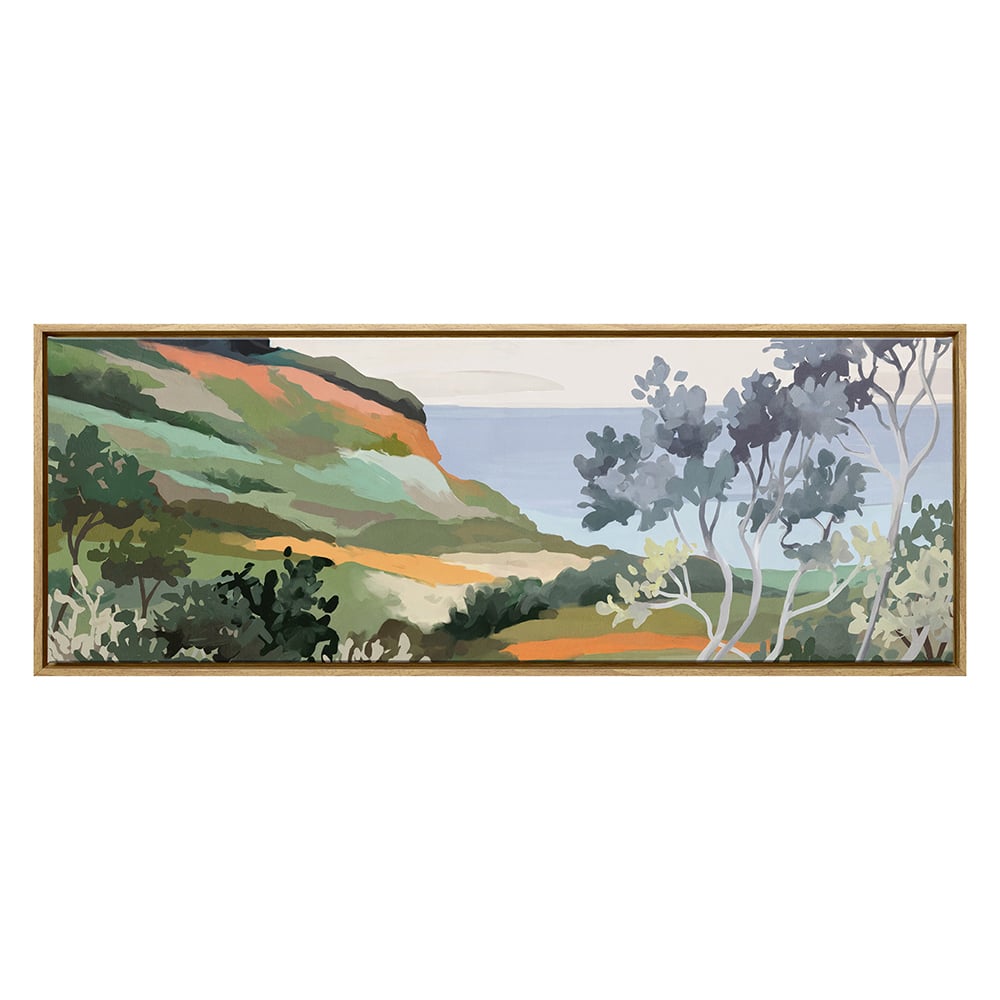 Hilltops Framed Canvas Wall Art