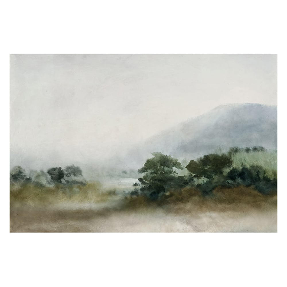 Misty Valleys Canvas Wall Art