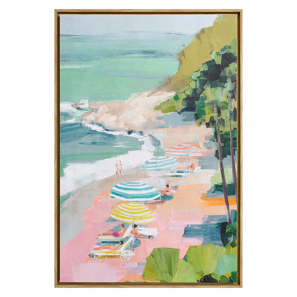 Holiday Cove Canvas Wall Art