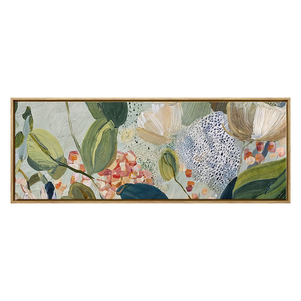 Gumleaf Poems Framed Canvas Wall Art