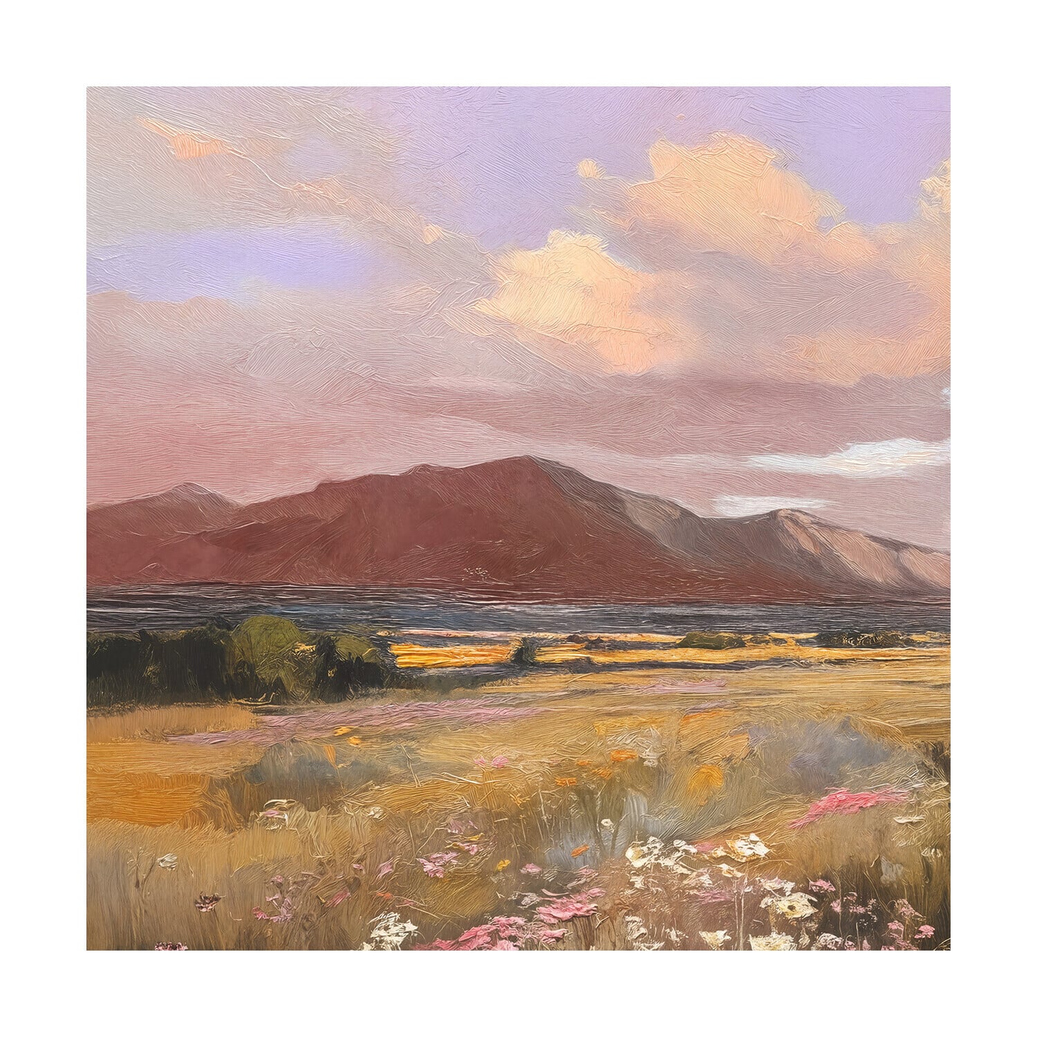 Valley Daydreams Framed Canvas Wall Art