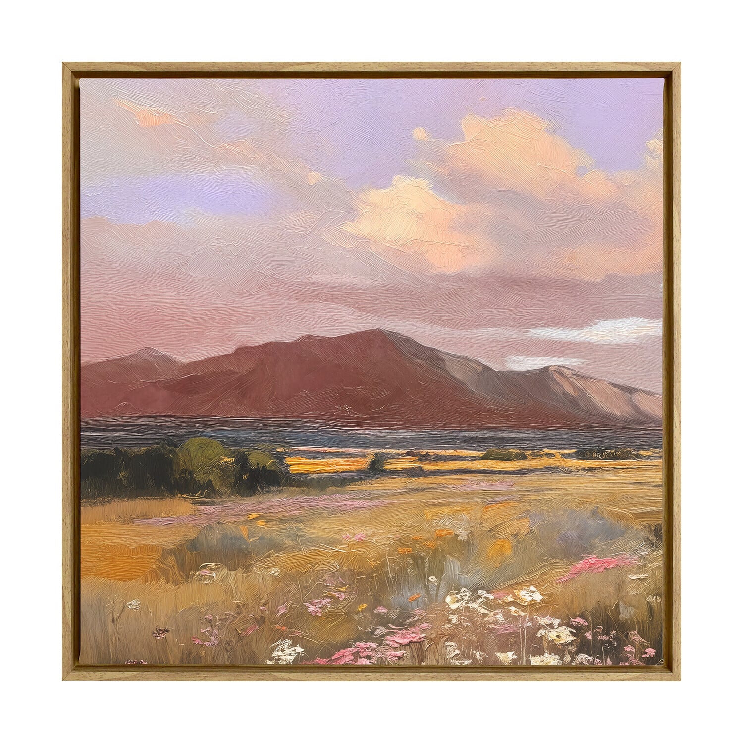 Valley Daydreams Framed Canvas Wall Art