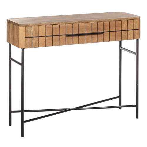 Sydney Mango Wood Console Table Temple & ster