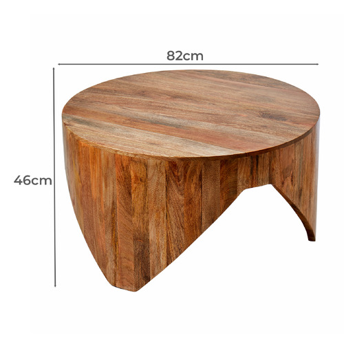Amity Mango Wood Coffee Table Temple & ster