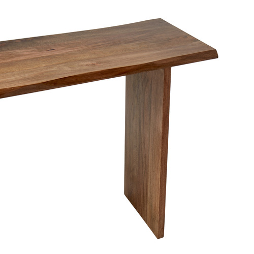 The Home Collective Sesha Mango Wood Console Table Temple & ster