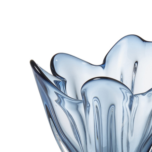 Soren Wavy Glass Vase