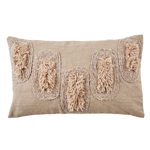 Embelished Jabba Linen Cushion