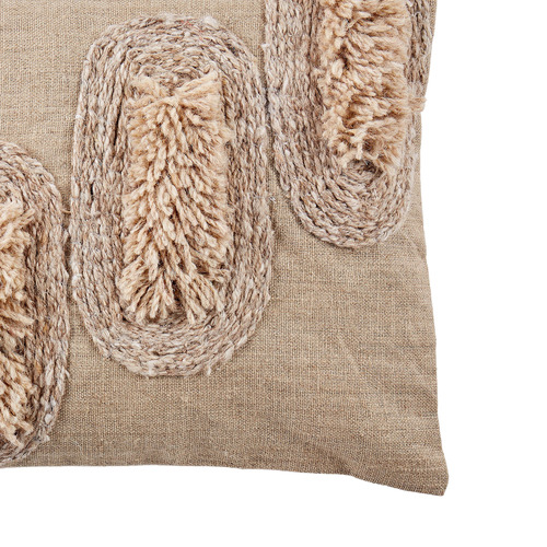 Embelished Jabba Linen Cushion