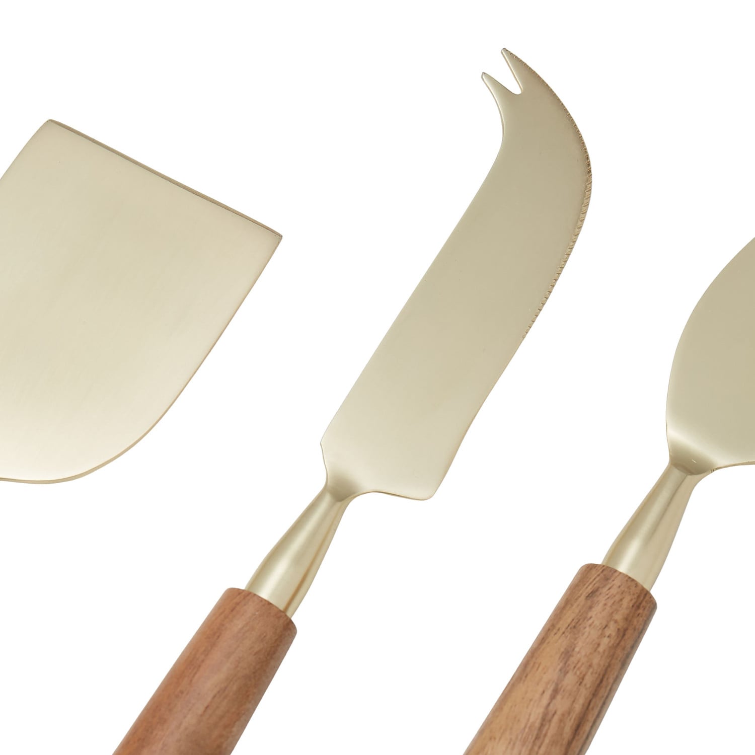 3 Piece Risten Acacia Wood Cheese Knite Set