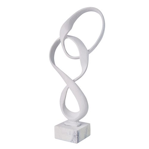 Semvik Abstract Ribbon Marble Sculpture
