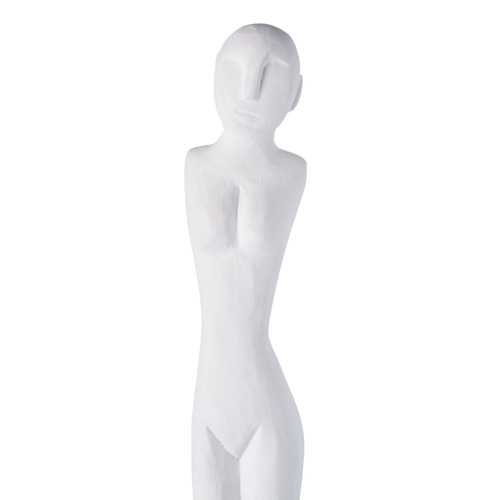 80cm Raffla Figurative Mango Wood Sculpture