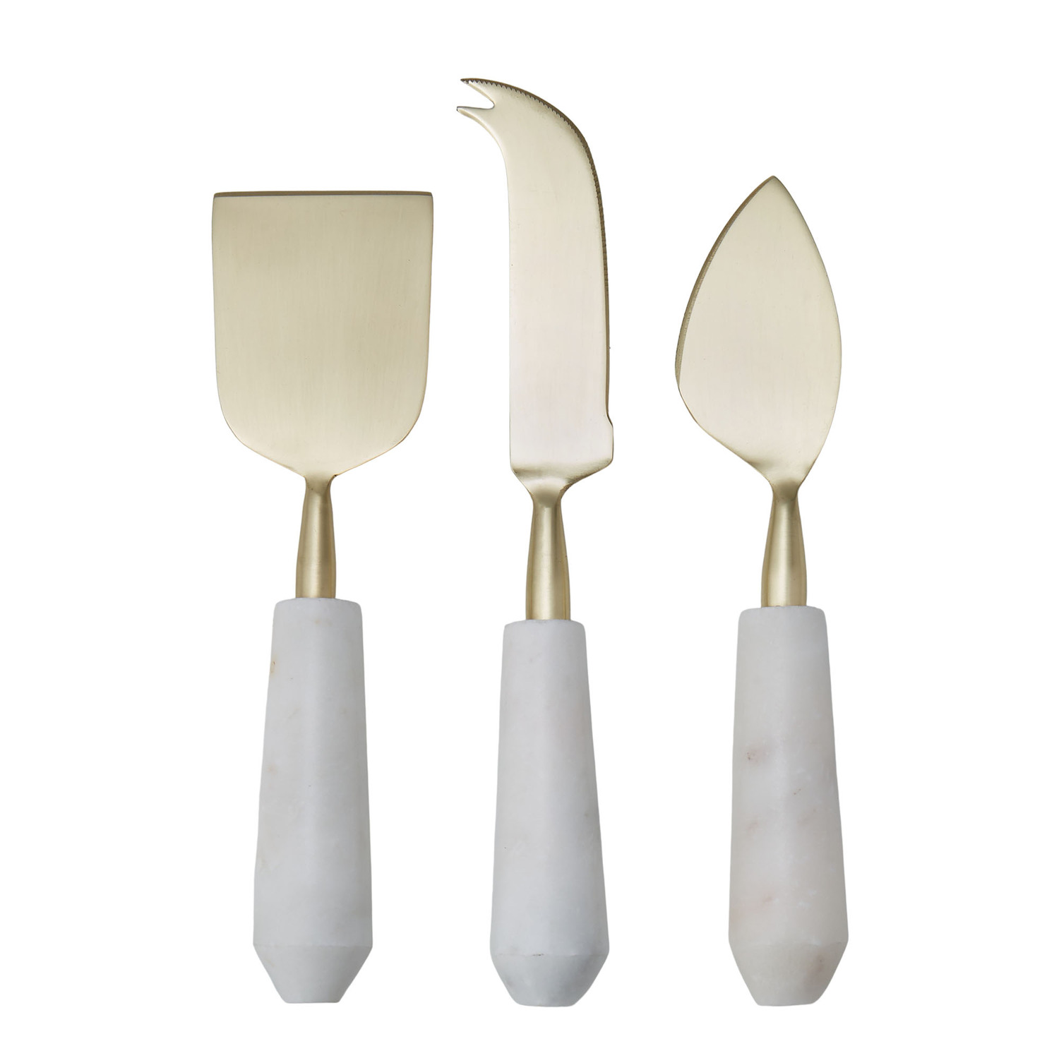 3 Piece Olarp Marble Cheese Knife Set
