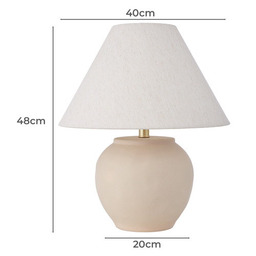 Tevas Ceramic Table Lamp