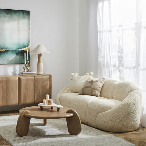 Acacius 3 Seater Upholstered Sofa