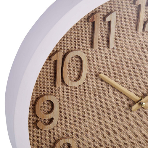40cm Weston Weave Wall Clock