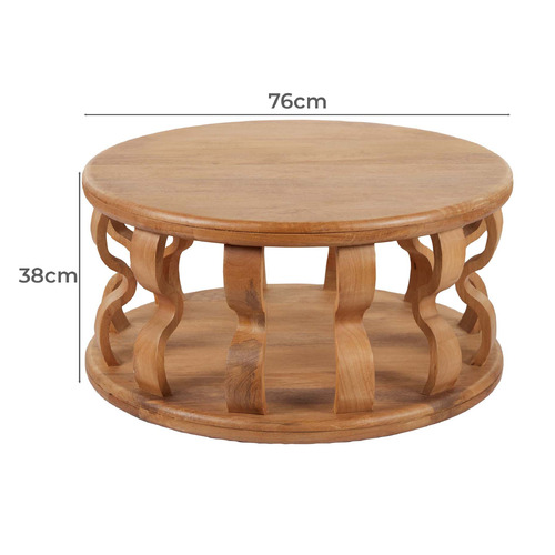 Rian Mango Wood Coffee Table