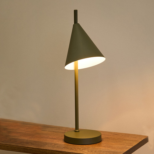 56cm Calico Iron Table Lamp
