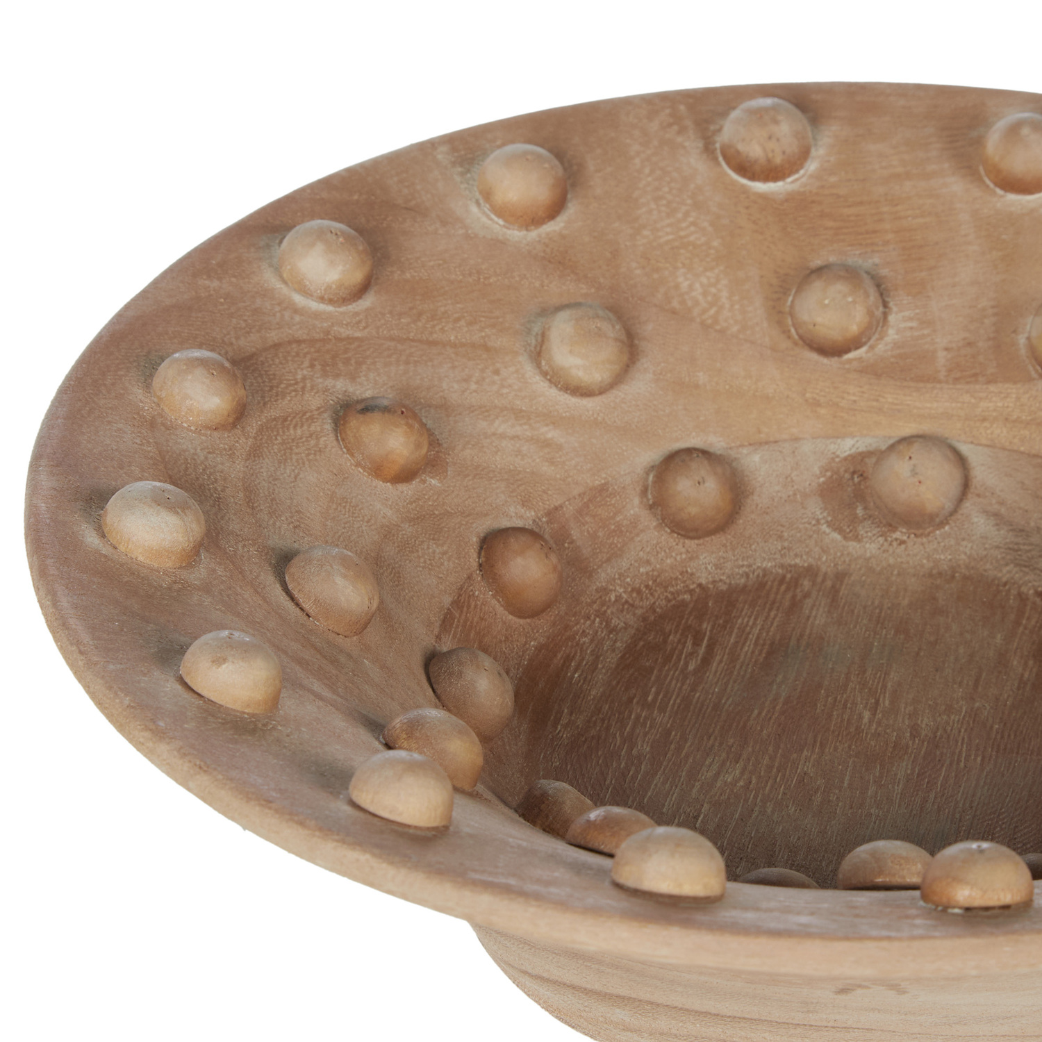 Mattis Paulownia Wood Decorative Bowl
