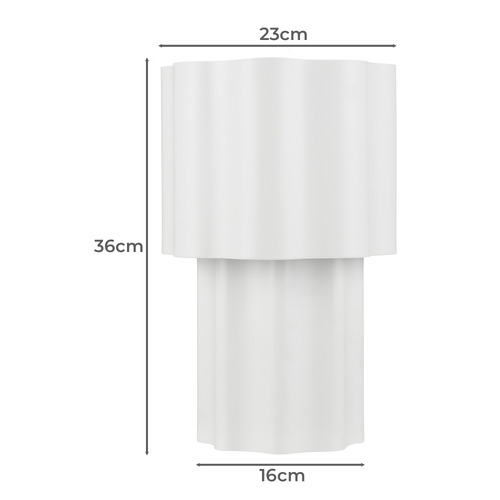 36cm Hudson Metal Table Lamp