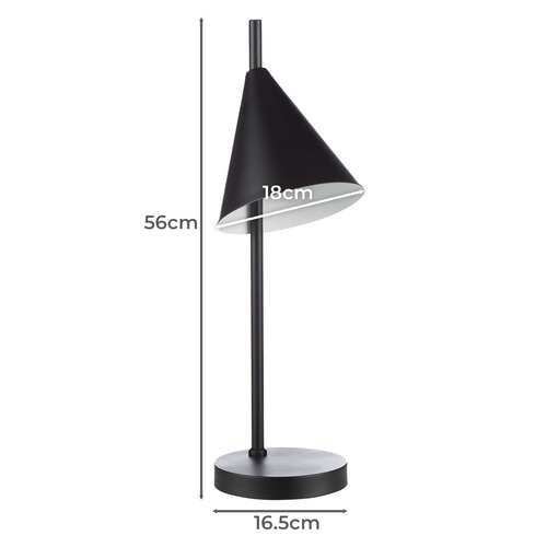 56cm Calico Iron Table Lamp