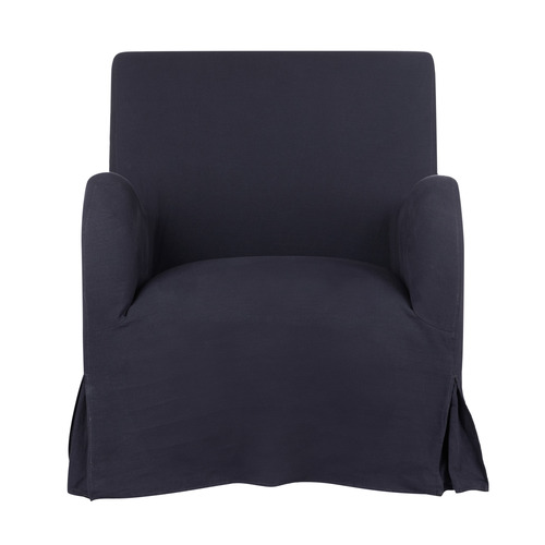 Carel Upholstered Slipcover Armchair