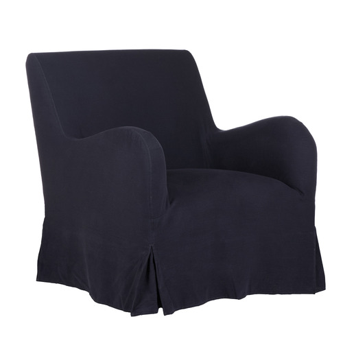 Carel Upholstered Slipcover Armchair