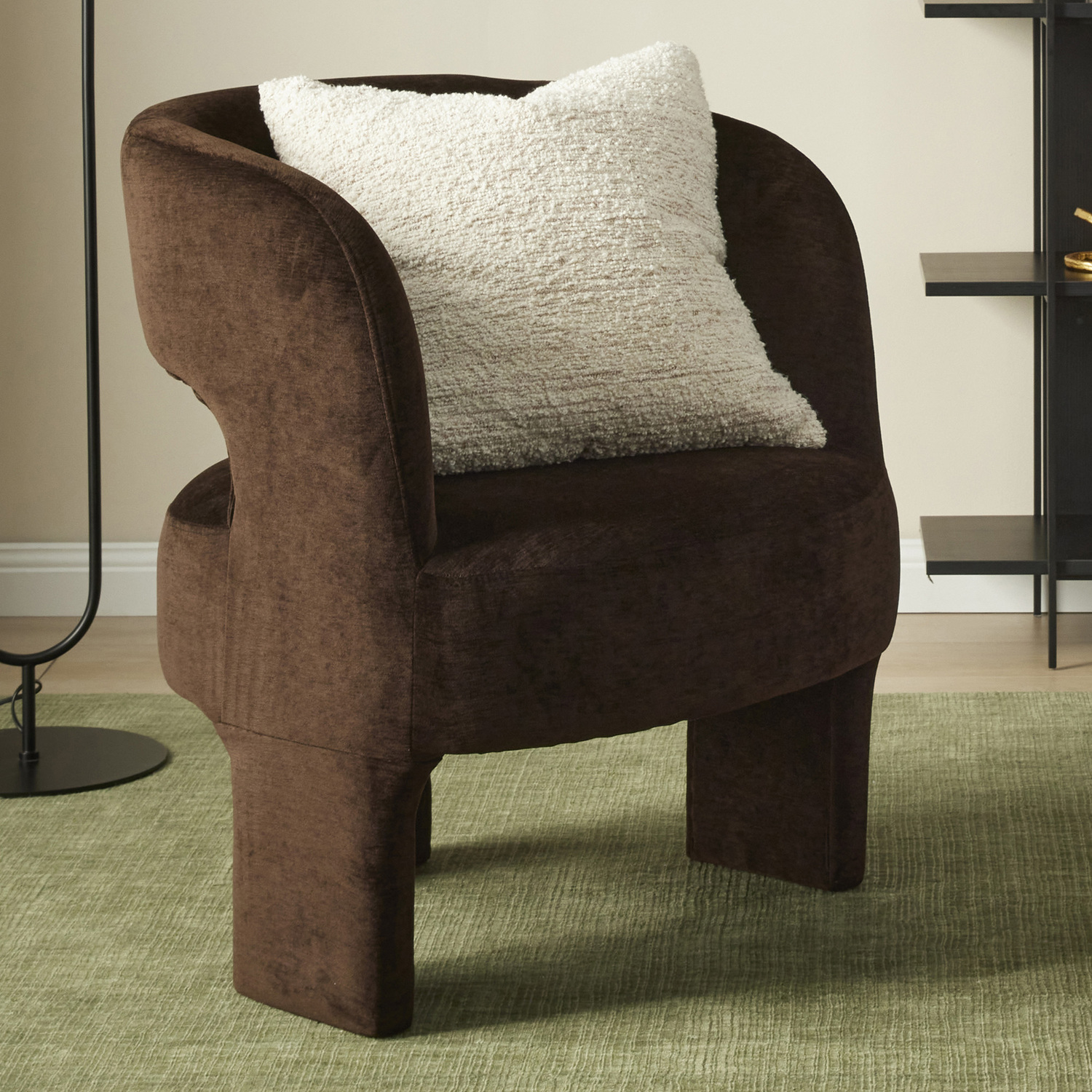 Eugenie Velvet Armchair