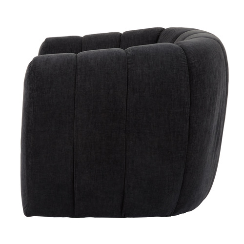 Voros Upholstered Swivel Armchair