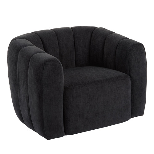 Voros Upholstered Swivel Armchair