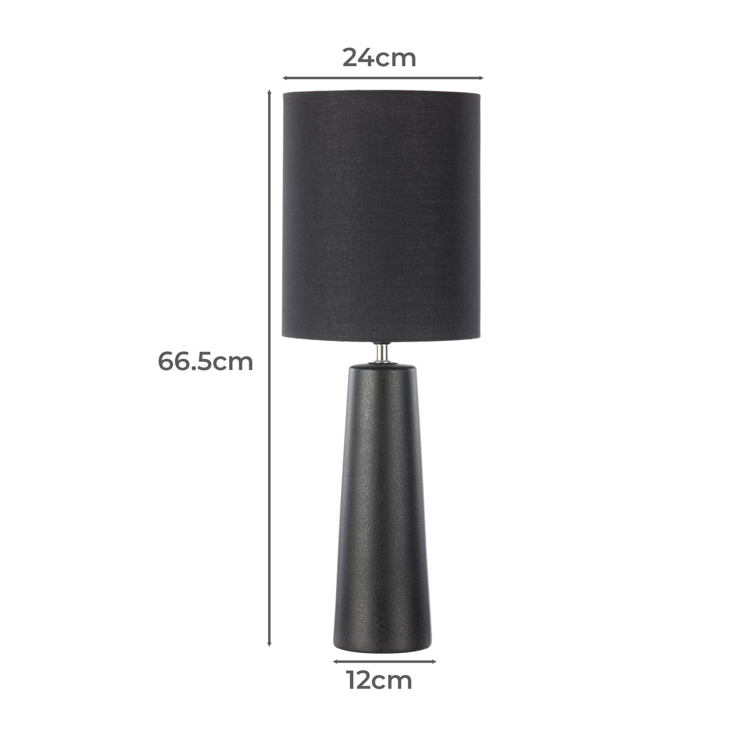 67cm Hardashian Ceramic Table Lamp