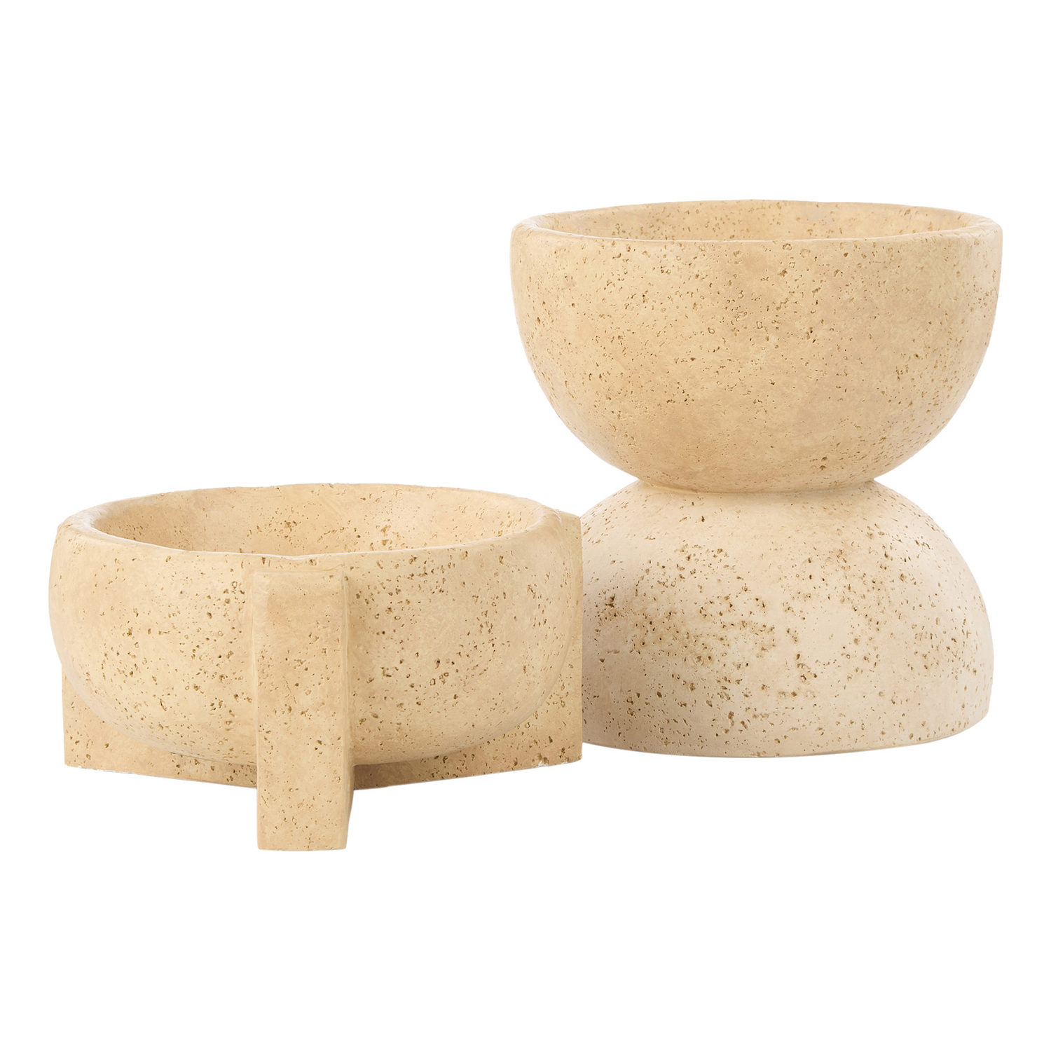 Sienna Concrete Decorative Bowl