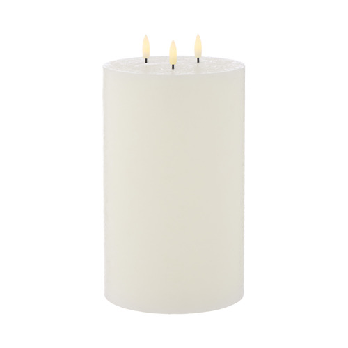 Lior LED Wax Pillar Flickering Candle