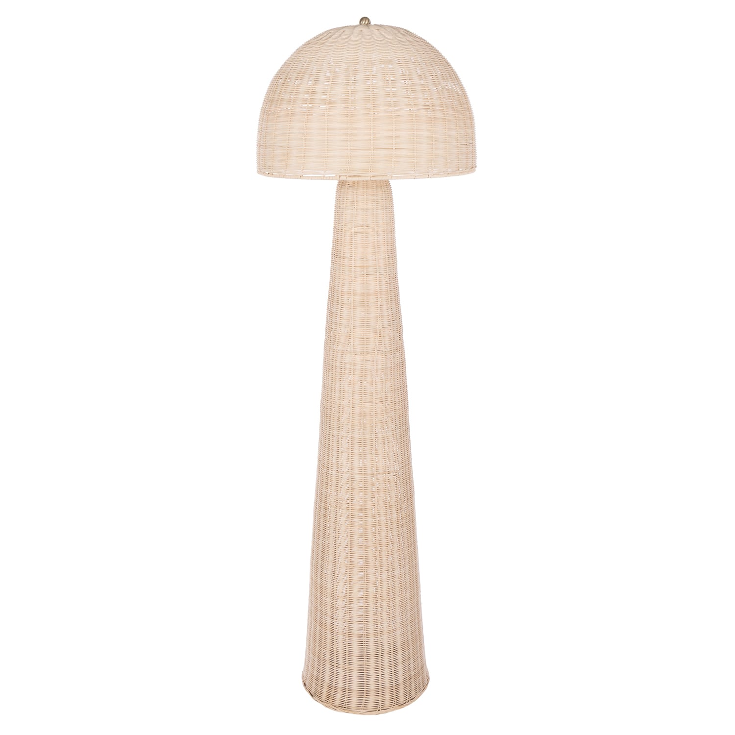 155cm Fitch Rattan Floor Lamp