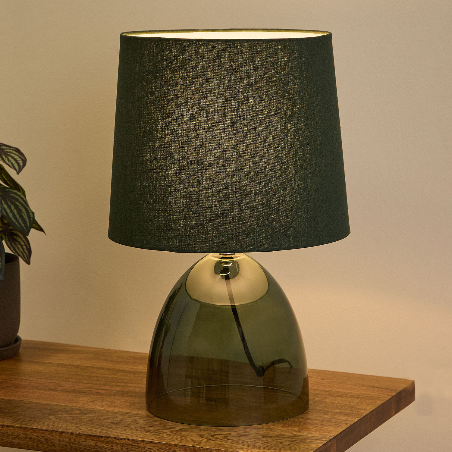 Lowell Green Glass Table Lamp