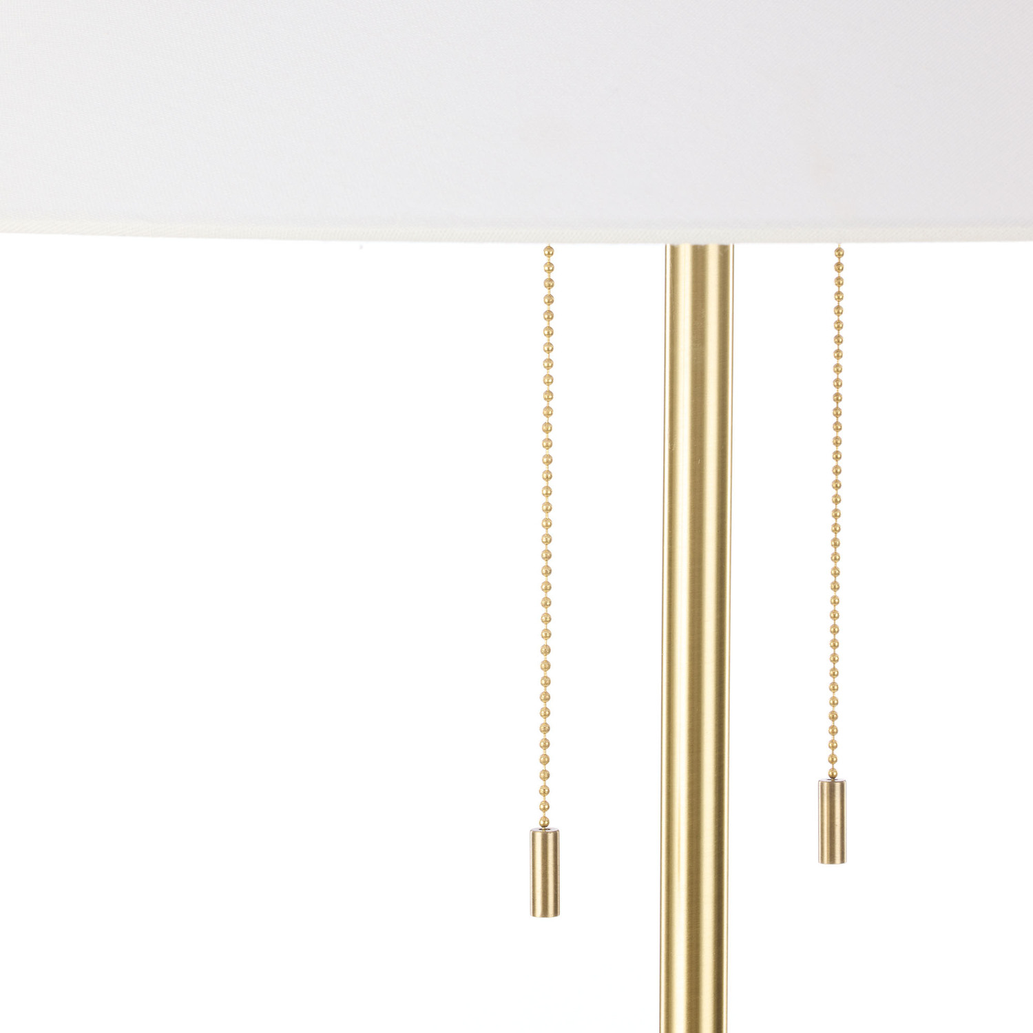 Pendleton Marble & Linen Floor Lamp