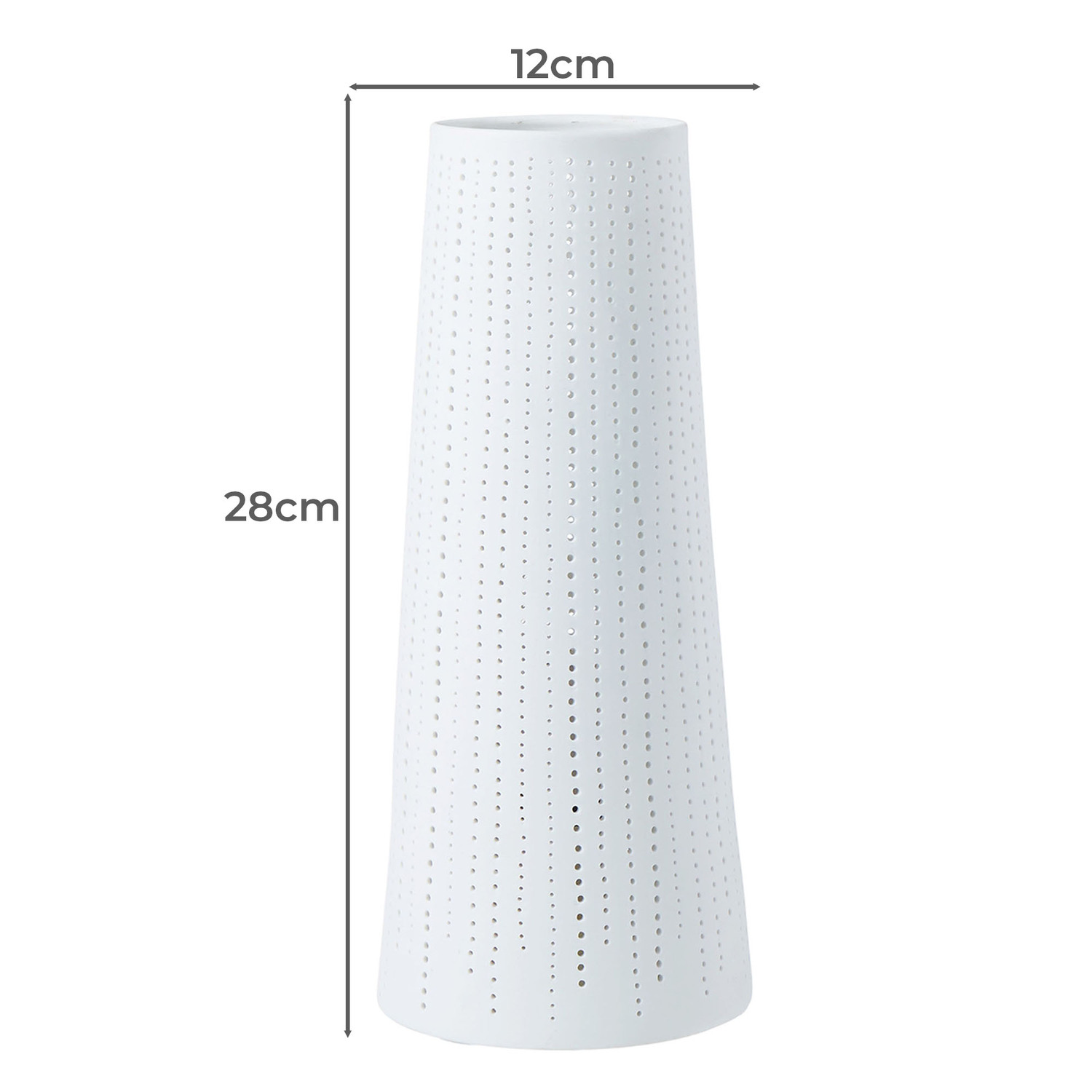 Torrance White Porcelain Table Lamp