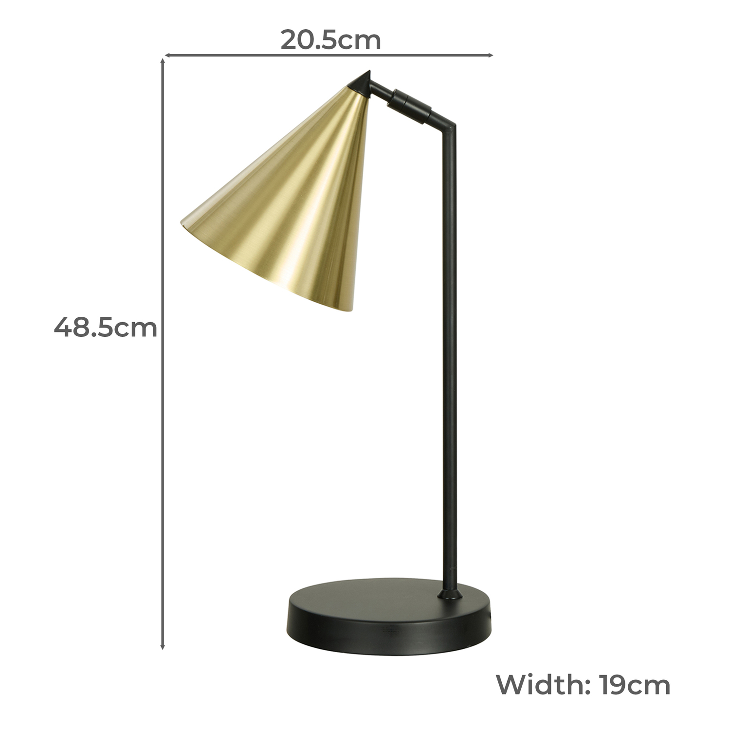 Hopkin Iron & Brass Table Lamp