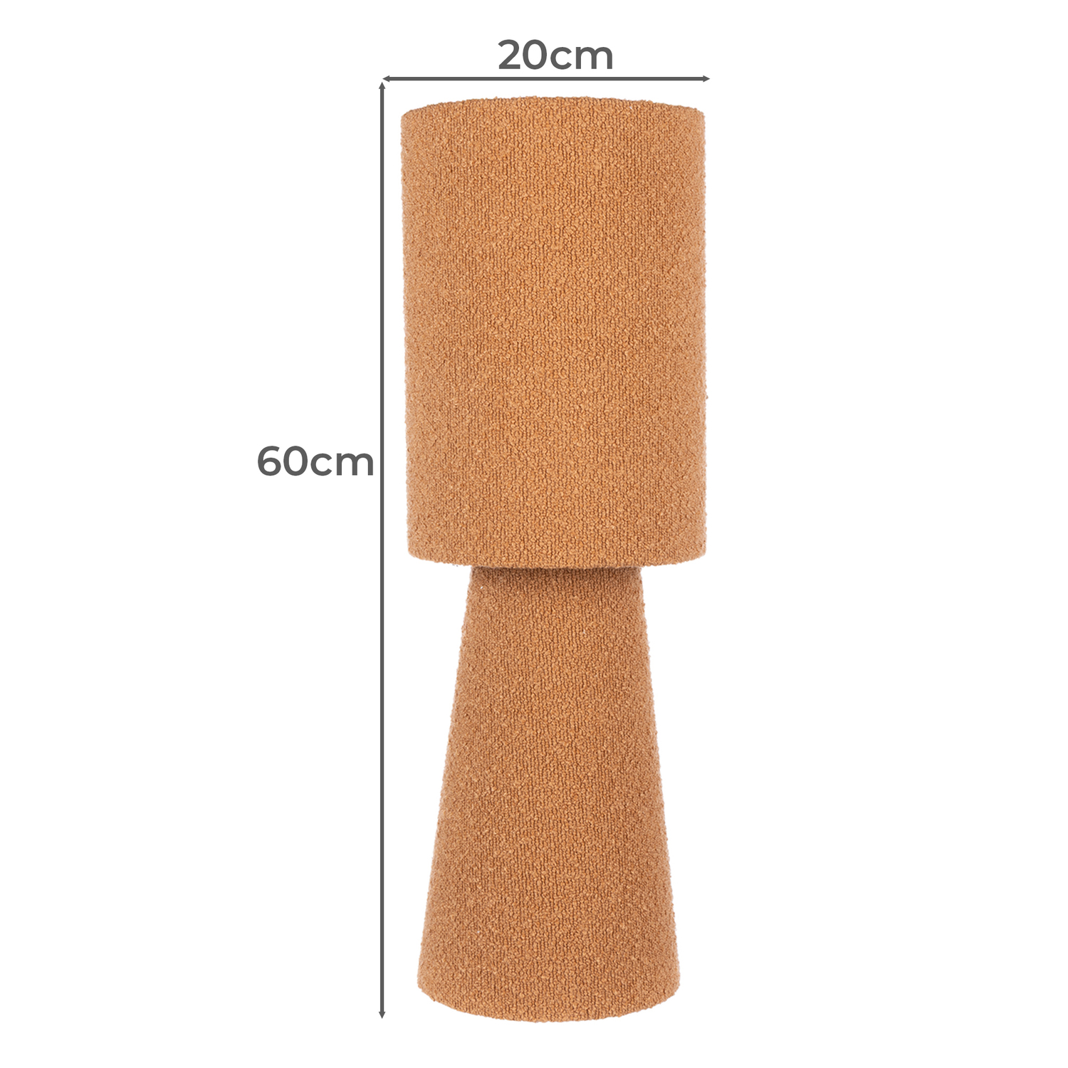 Castine Iron Boucl&eacute; Table Lamp