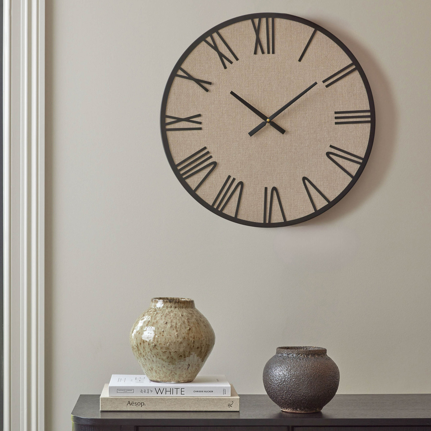60cm Branson Metal Wall Clock
