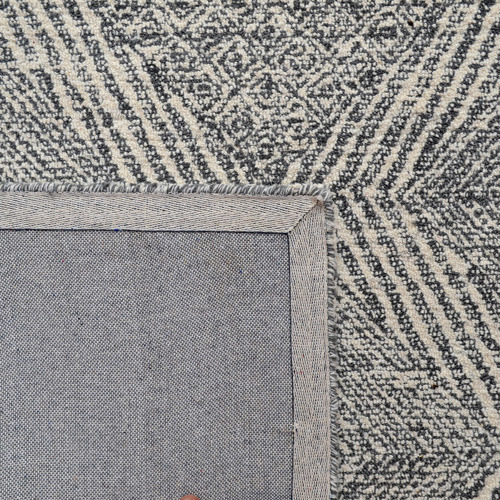 Charcoal Newcastle HandTufted WoolBlend Rug Temple & ster