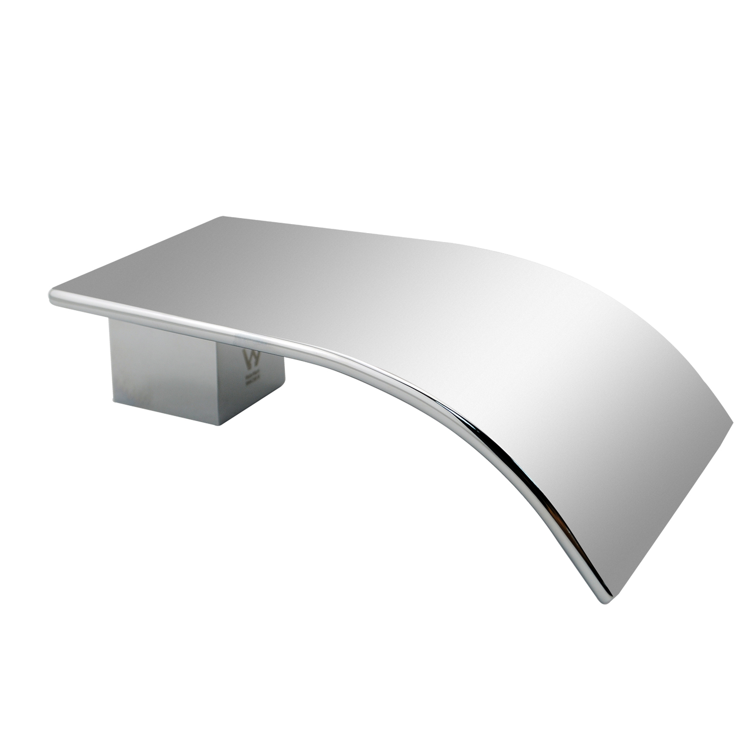 Chrome Polly Waterfall Bathtub & Basin Wall Spout