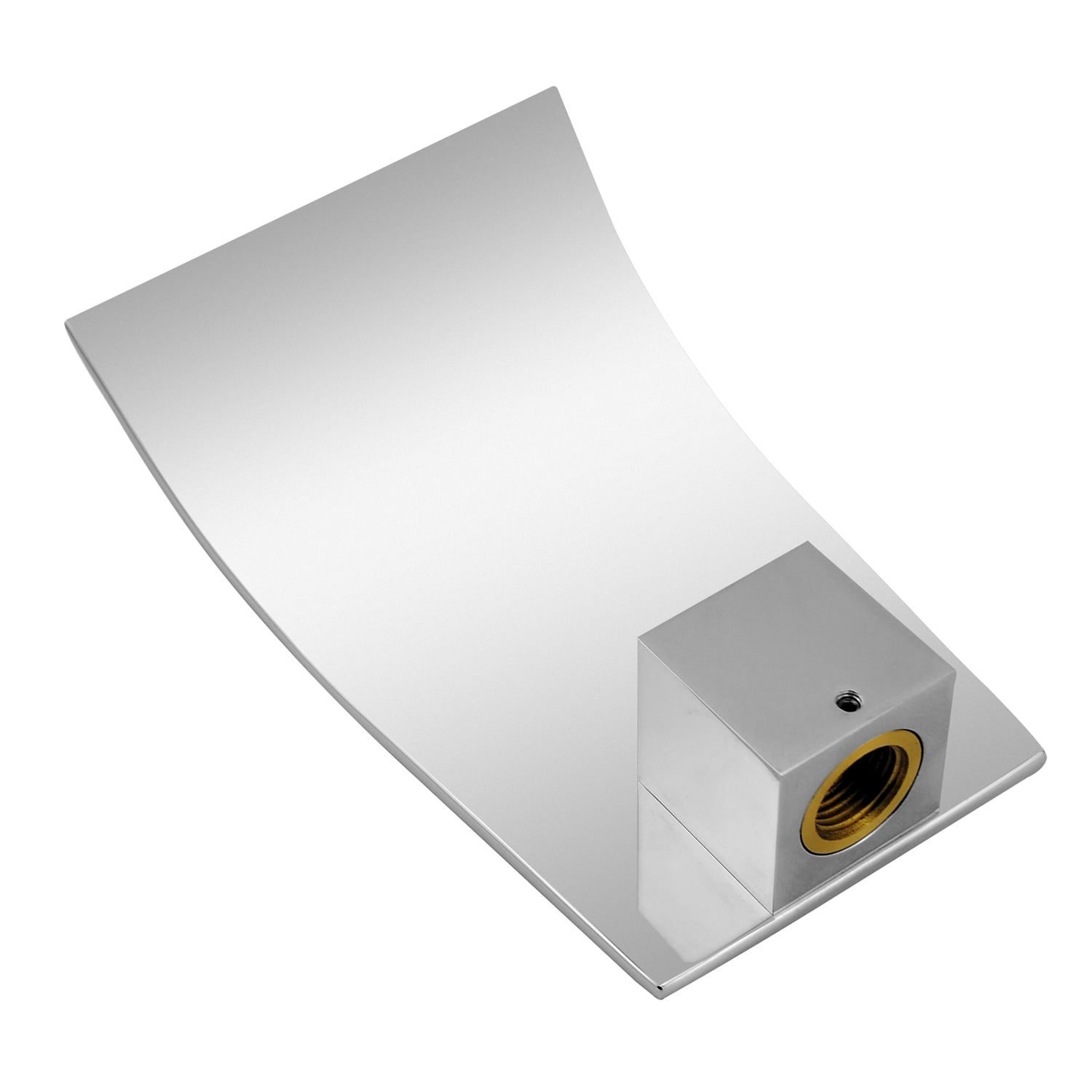 Chrome Polly Waterfall Bathtub & Basin Wall Spout
