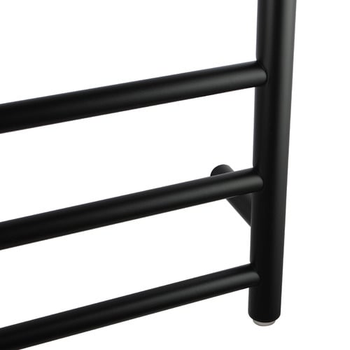 Expert Homewares Matte Black Stainless Steel 7 Bar Electric Heated