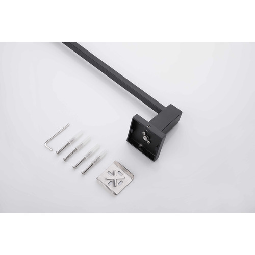 Ottimo Single Bar Wall Mounted Stainless Steel Towel Rail