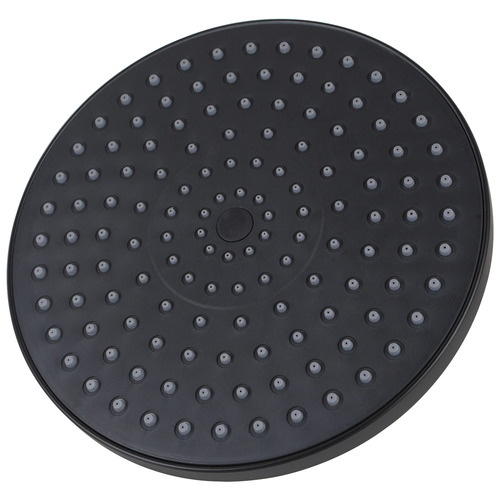 2 Piece Round Shower Head & Gooseneck Wall Shower Arm Set