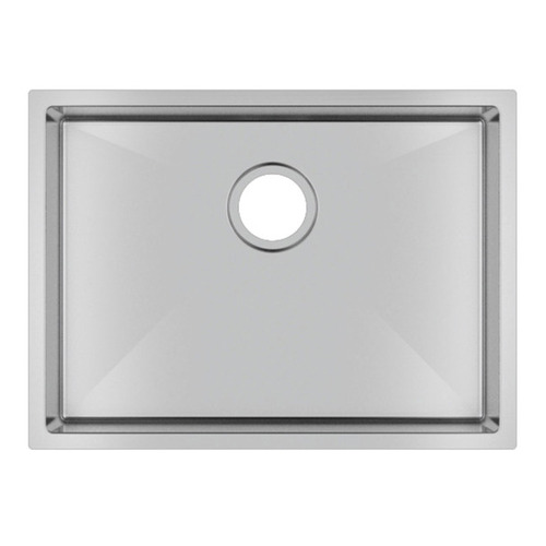 Silver Satin Stainless Steel Single Kitchen Sink 