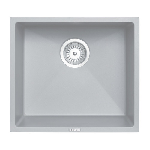 Carysil 45.7cm Granite Single Kitchen Sink