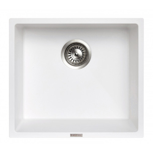 Carysil 45.7cm Granite Single Kitchen Sink