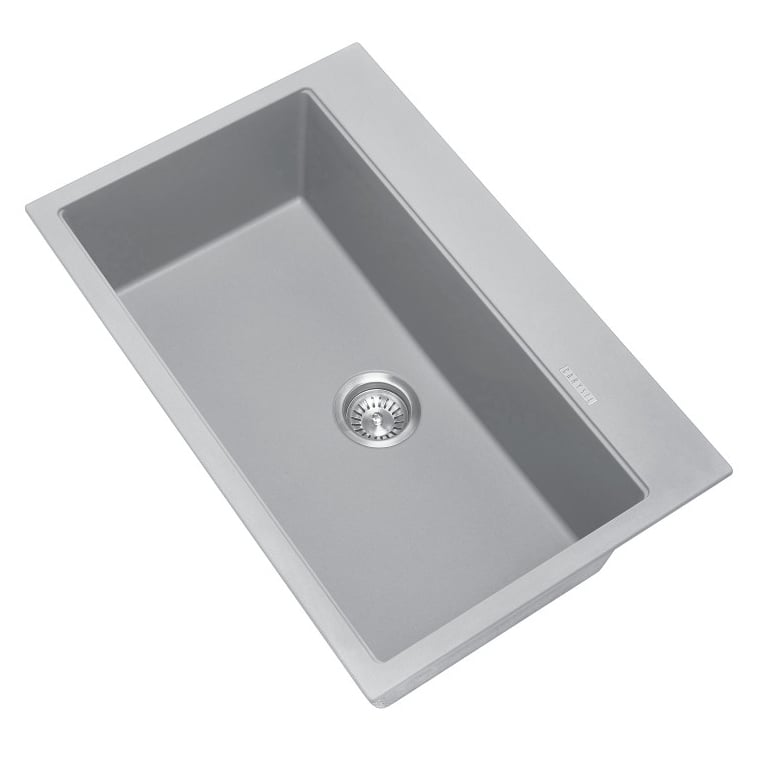 Carysil 78cm Granite Single Kitchen Sink