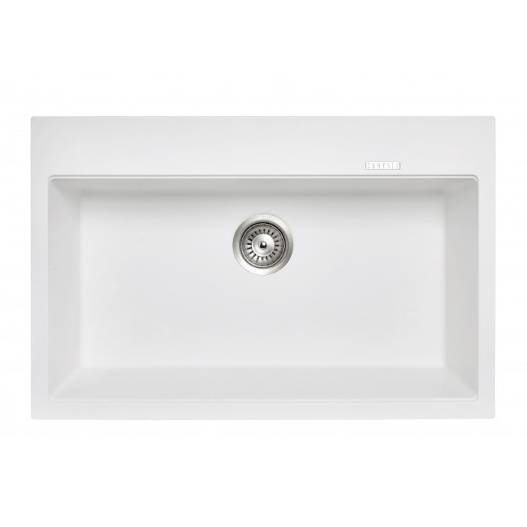 Carysil 78cm Granite Single Kitchen Sink